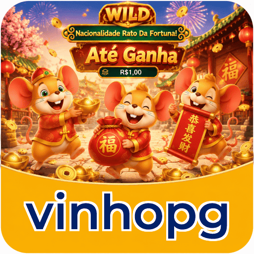 Interface do aplicativo vinhopg mostrando jogos disponíveis no iOS e Android